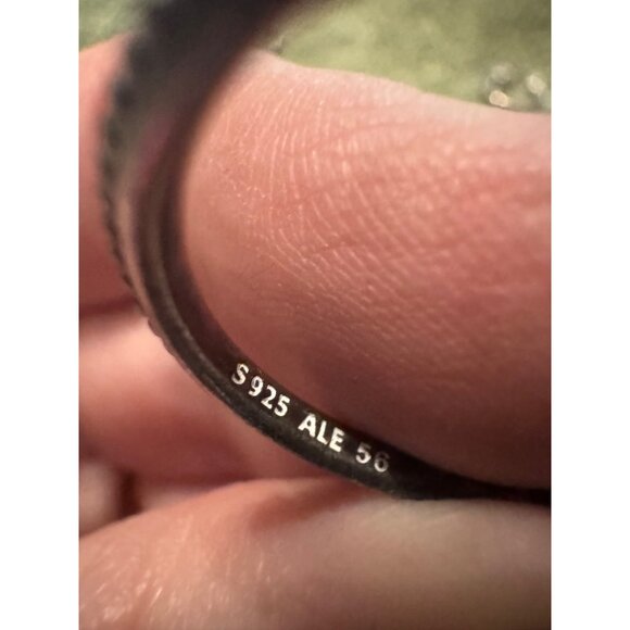 Pandora Elevated Red Heart Ring Band Ring With Red Heart - Picture 3 of 8